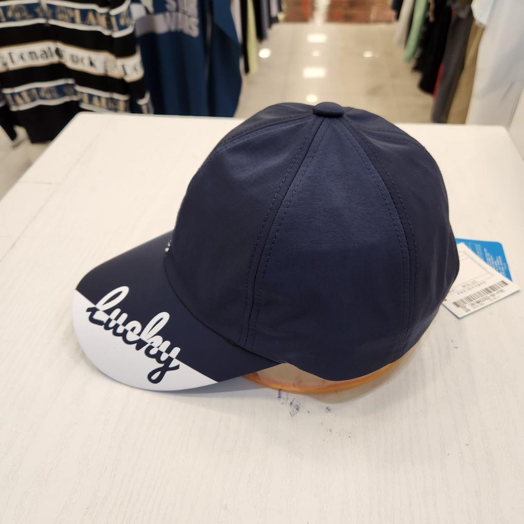 Men's 6-panel Brim Hat with Golf Logo Embroidery and Brim Print