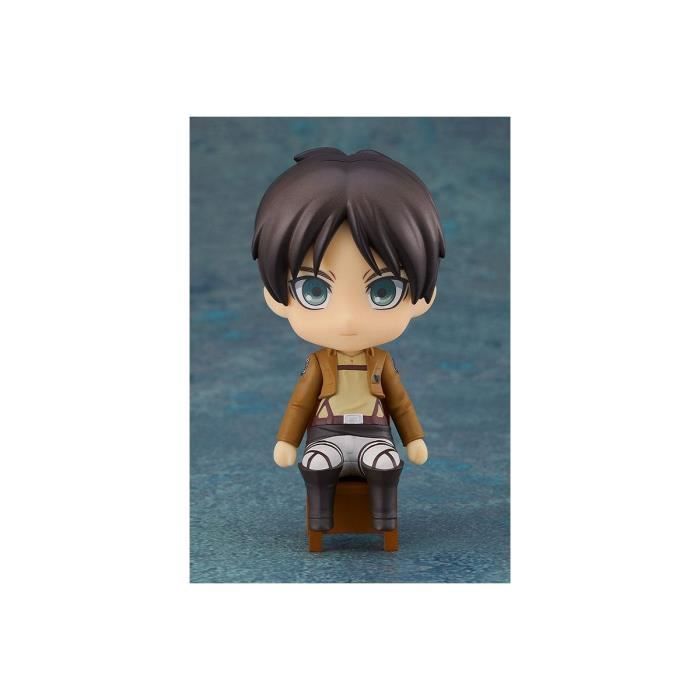 Figurine Nendoroid Swacchao! Eren Yeager 10 cm - Good Smile Company - L'Attaque des Titans - Blanc - Adulte