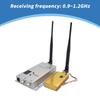1.2Ghz 8CH 1.5W 1500MW Wireless Transmitters Video Transmitters Receiver for FPV Four Helicopter