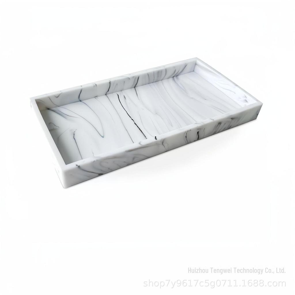 Wysokiej jakości silikonowa taca do przechowywania aromaterapii do łazienki i na toaletkę