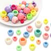 6-20mm Acrylic Ice Ceam Colored Macroporous Beads For DIY Necklace Bracelet Earrings Jewelry Making Craft Accessories