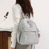Large Capacity Outdoor Backpack Lightweight Solid Color Backpack