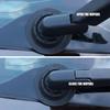 1/2pcs Car Wiper Bottom Hole Dustproof Cover Debris Leaves Falling Prevention Protective Covers Car Windshield Wiper Accessories