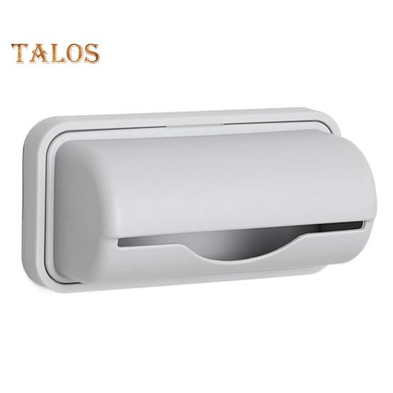 Garbage Bag Storage Box Dispenser Compact Design Quick Access Easy Installation Kitchen Bathroom Trash Bag Holder Dispenser