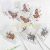49MD Detachable False Collar Girls Clothes Accessory Half Shirt Oriental Flower