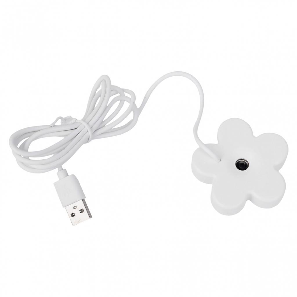 USB Desktop Humidifier Portable Flower Style with Aromatherapy Feature