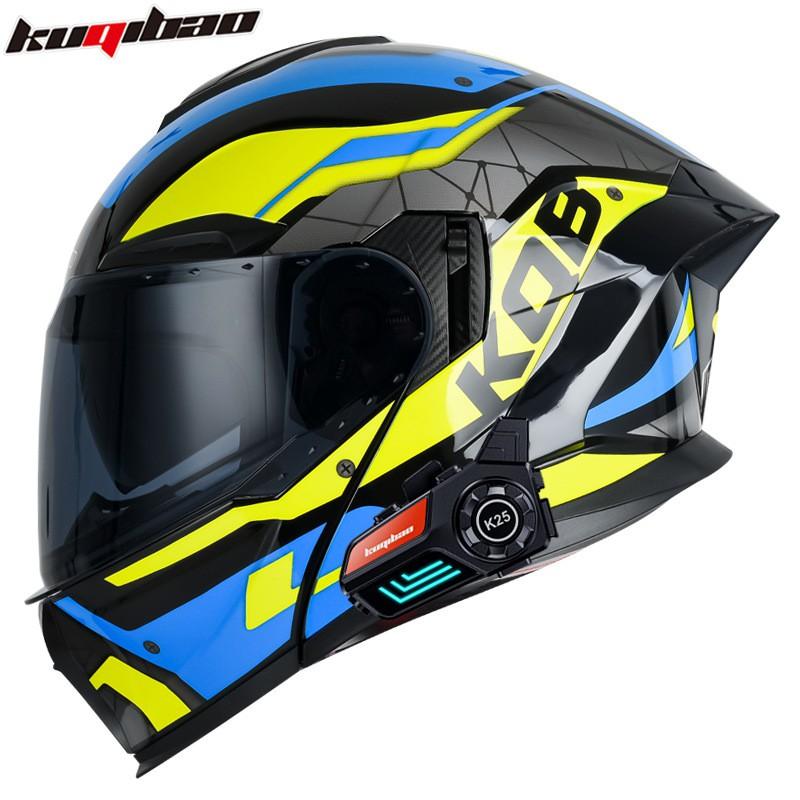 Flip-Up Motorcycle Helmet With Bluetooth 903 Dual Visor 3C Certified All