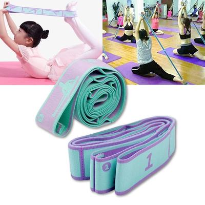 Multi-functional Dance Yoga Auxiliary Stretching Belt Adult Latin Training Elastic Bands Beginner Pilates Yoga Resistance Band