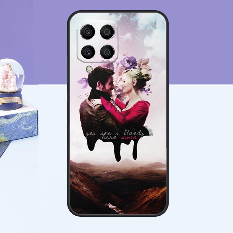 Captain Swan Once Upon A Time Case For Samsung Galaxy M53 M33 M15 M35 M55 M11 M14 M34 M54 M31 M51 M12 M32 M52 M16 M36 M56