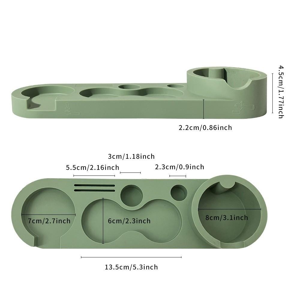 Countertops Protecting Coffee Tamper Mat Silicone Barista Station  Espresso Accessories