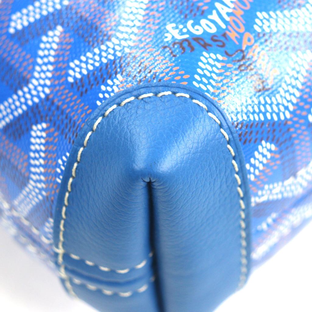 Nepoškozená GOYARD Spojková taška Pouzdro Conti modrá pánská CONTIPPMLTY01CL01P Použitá