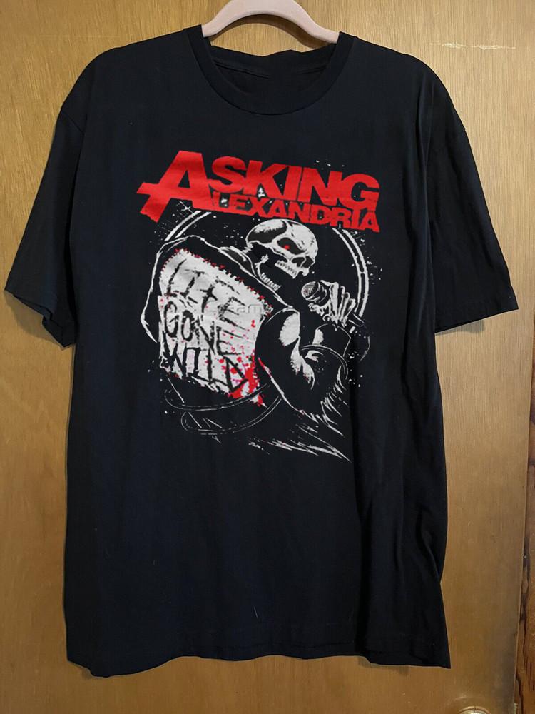 Asking Alexandria - Life Gone Wild Album Unisex T-Shirt All Size S-5XL Unisex T-Shirt XL