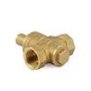 DN20 3/4" Brass Adjustable Water Pressure Reducing Regulator Valves With Gauge