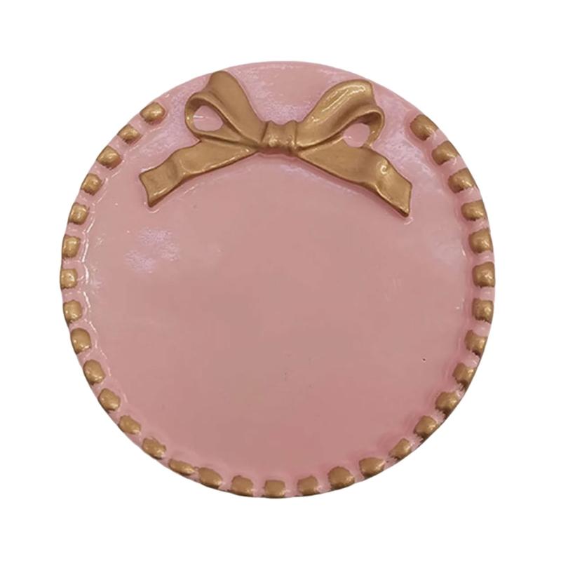 Durable Resin Candle Tray Holder Featuring Retro Design For Easy Cleaning And Desk Organization In Busy Lifestyles