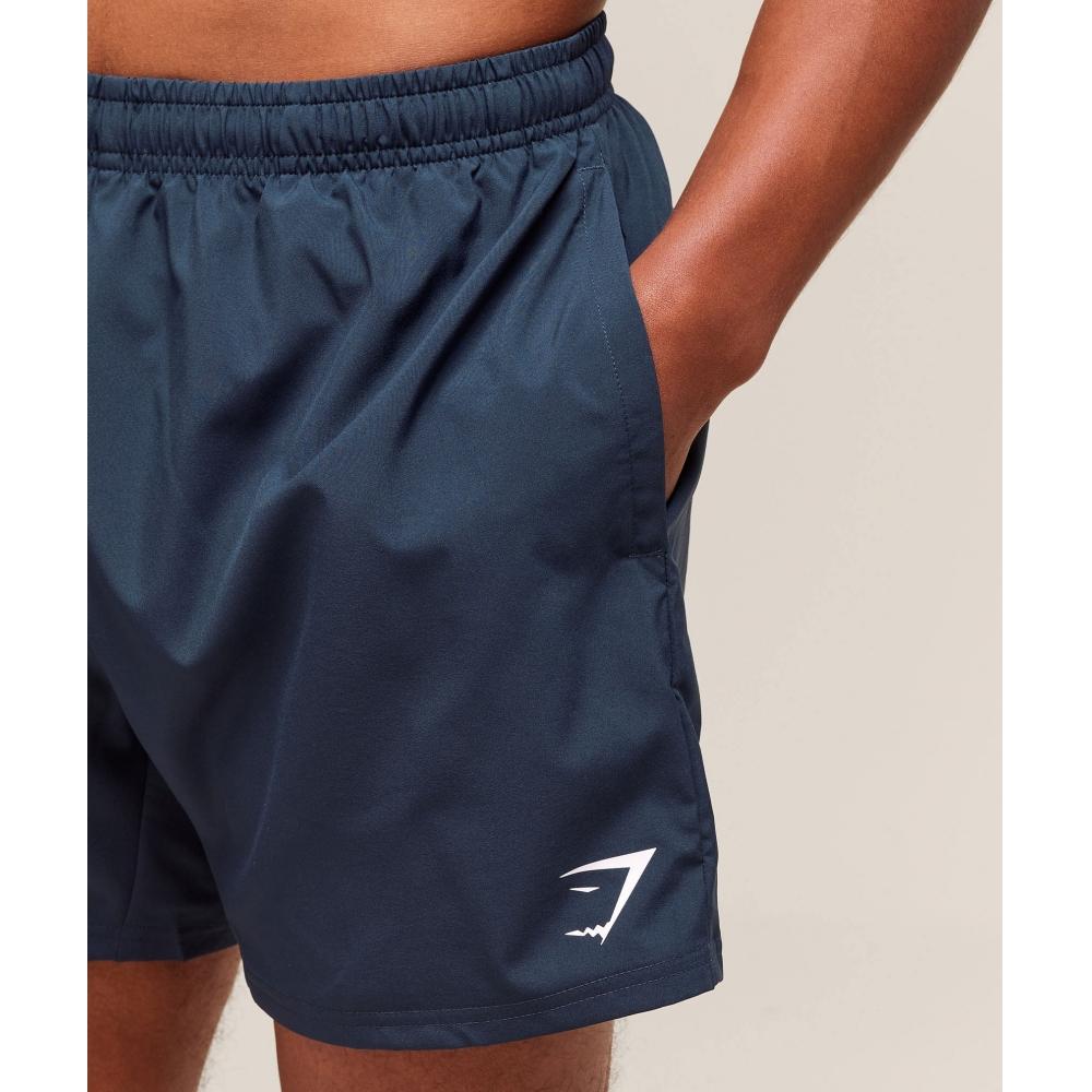 Gymshark Chegada 5 Shorts Navy A2a1m Ubcy