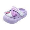 Cute Shark Toe-Covered Children's Slippers for Summer, Boys' and Girls' Non-Slip Cartoon Home Sandals