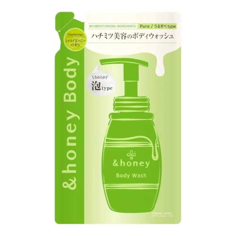 &honey Pure Moist Body Wash Refill 440ml 3-Pack Set