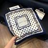 May Kaji Cashew Flower Square Scarf Retro Men's Silk Scarf Buckle British Style Scarf Men's Paisley Pattern Small Scarf Women