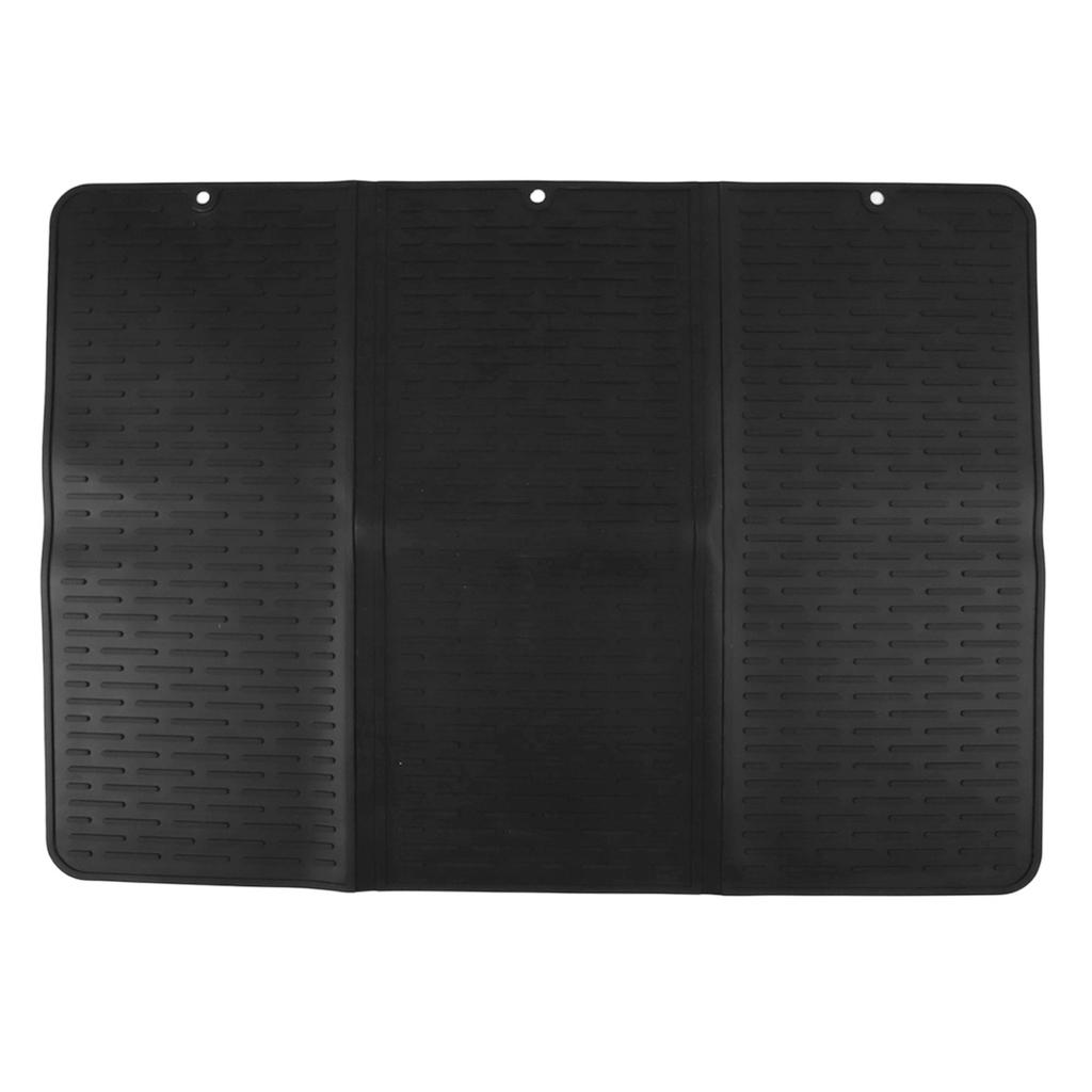 Large Silicone Dish Drying Mat Foldable Drain Pad for Kitchen 71x50cm
