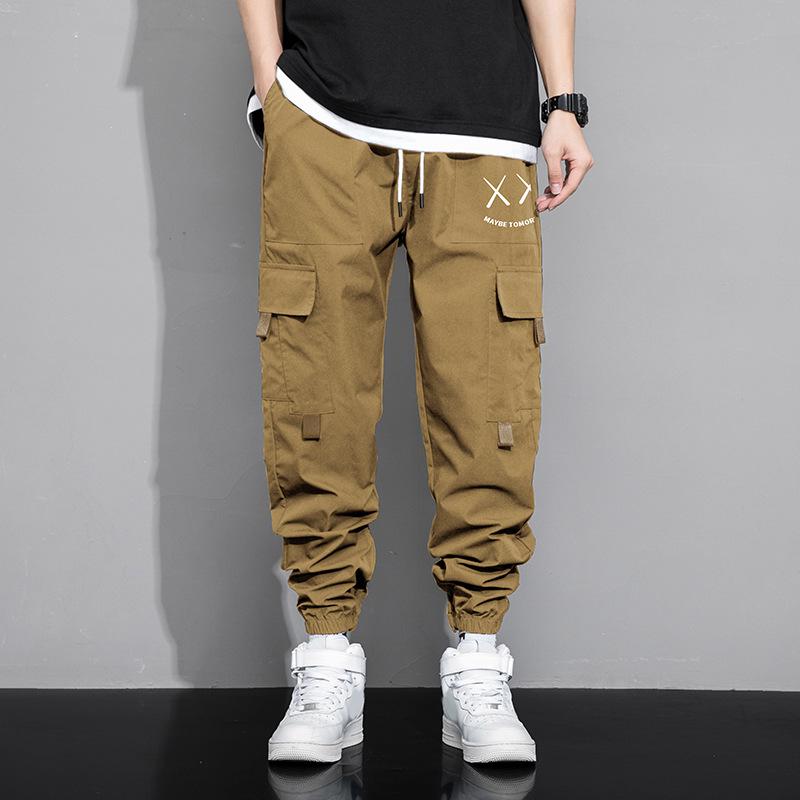 

Мужские повседневные рабочие брюки с несколькими карманами на весну и осень L