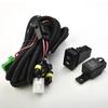 H11-Fog Light Wiring Harness Socket With LED Indicator Switch Automotive Relay For Honda For Ford Most Universal Car Modles