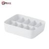 10-Grid Plastic Underwear Drawer Organizer