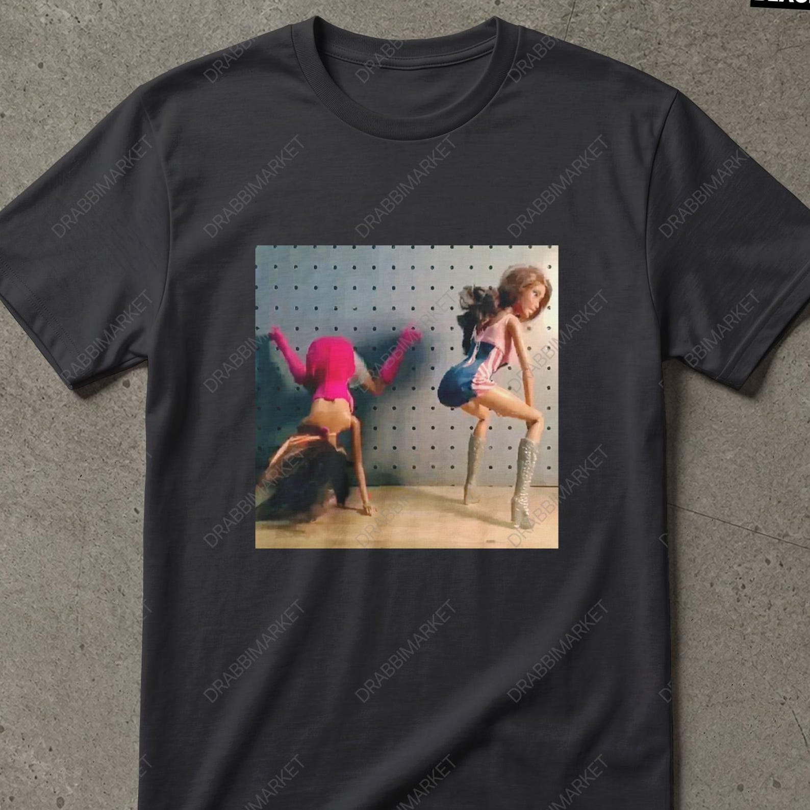 Funny Distressed Doll Face Meme Shirt, Y2k Shirt, Face Meme Shirt, Funny Doll Meme Shirt, Sarcastic Humor Shirt, Disgusting Doll Face Shirt M