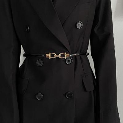 Ladies Adjustable Thin Belts For Women  Skinny Coat Dress Waist Belt