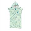 Botanical Floral Hooded Beach Towel Quick Dry Surf Poncho,Bath Towel,Sports Towels for Swimming, Beach, Surfing, Diving, Bathing