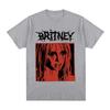 2026 Summer Britney Spears Metal Rock Graphic Tshirt Men Women Fashion Hip Hop T Shirts Vintage Short Sleeve Tee Oversized Y2k