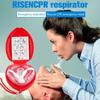Reuseable Artificial Respiration Mask One-way Valve Tools Cpr Rescue CPR Breathing Mask  Teaching