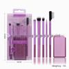 American RT Series 1997 Makeup Brush & Sponge Set: Includes Blush, Blending, Eyeshadow Brushes & Beauty Sponge, Exclusive for Foreign Trade.