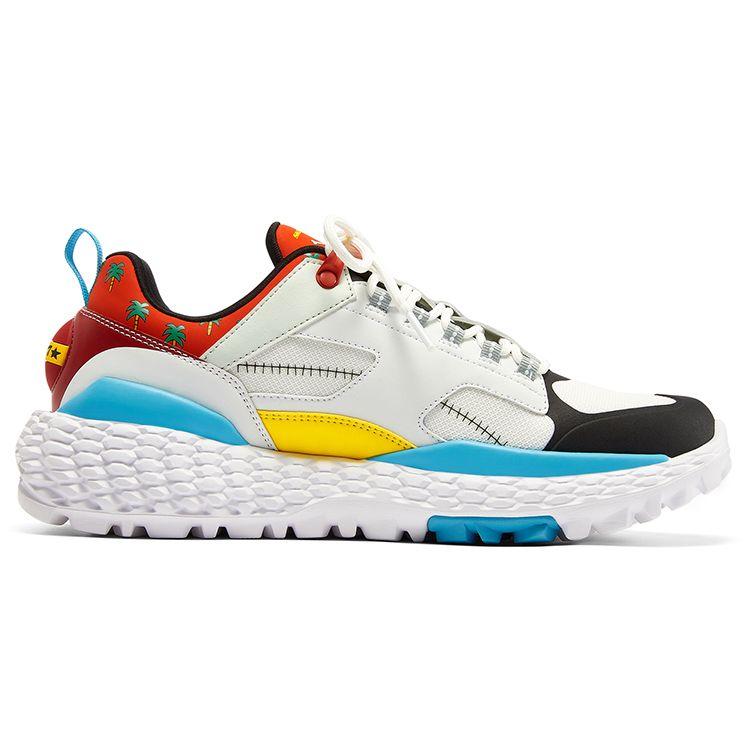 Skechers One Piece X Monster Mesh Cuir Couleur Frank Chaussures de Sport Basses Style de Vie Homme sneaker Blanc Noir Rouge 894037-WMLT