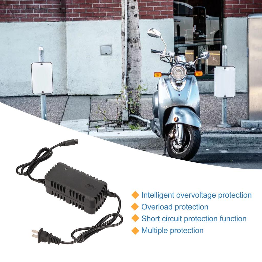 Elektrofahrrad-Ladegerät 24V 1,6A Sicherheitschutz Automatisches intelligentes Elektrofahrrad-Netzteil
