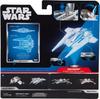 Star Wars Micro Galaxy Squadron Tusk Fighter Vehicle with Microfigure Accessory - 5-inch 1-inch