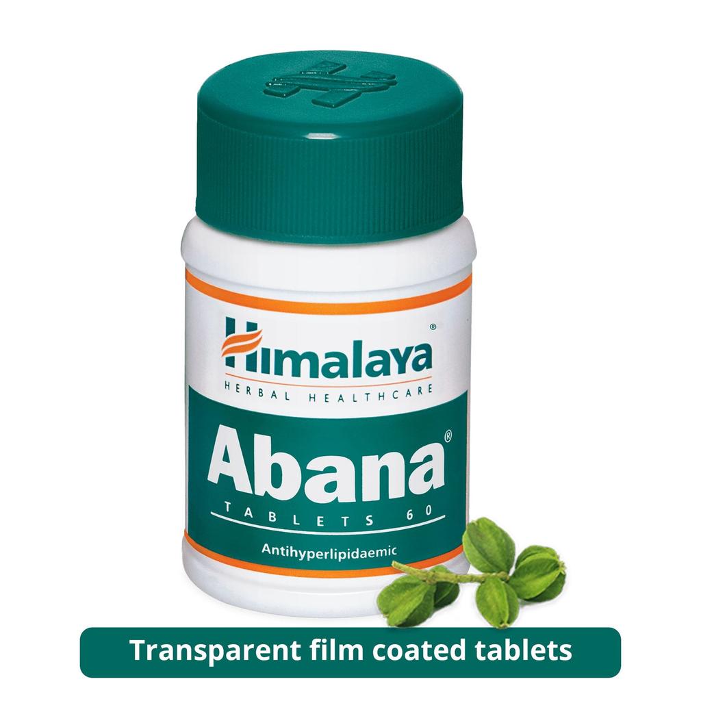 Himalaya Abana Antihyperlipidaemic Herbal Supplement 60 Tablets Pack Natural Heart Support