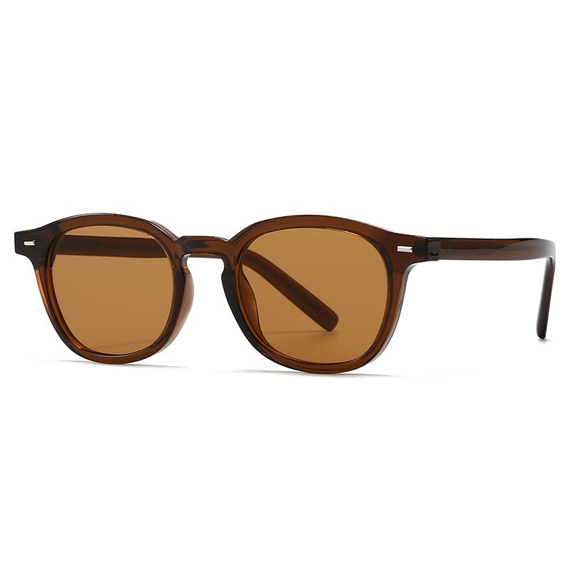 European and American Cross-Border Trendyy Street Photography Retro Literary Acrylic Insert Sunglasses Modern Charm Ins 28011