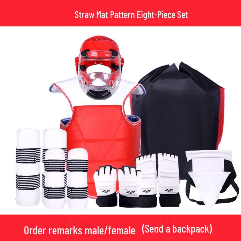 

Универсальный комплект защитной экипировки для тхэквондо - Длинный и утолщенный, 4-8 шт., для соревнований и тренировок L (150-160 cm) Male