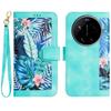 Case for 17 Ultra - Leather/PU, Green, With Card Holder