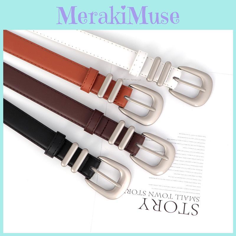 Leather Pu Womens Belt With Pin Buckle For Business Casual And Styles Denim