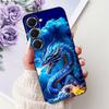 For Tecno Spark 40 Pro / 40 Pro+ Cool Dragon Tiger Painted Phone Case For Tecno Spark 40Pro Plus KM6 KM7 Soft Silicone TPU Cases