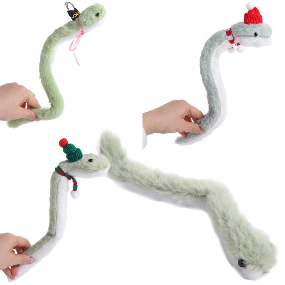 Plush Snake Stuffed Plush Doll Little Snake Green Snake Animal Doll  Children Gift