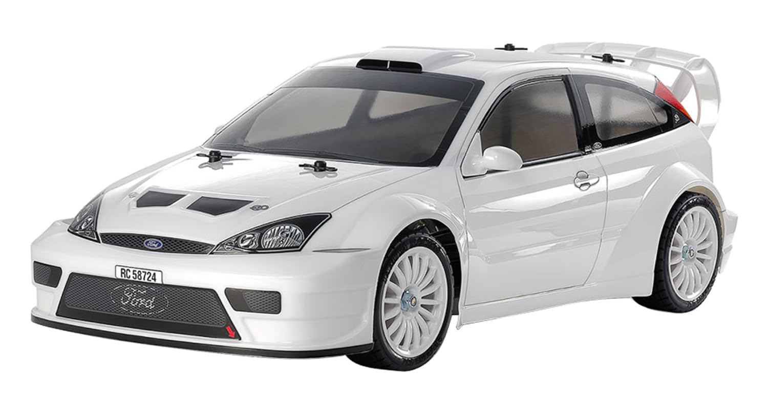

Tamiya 110 Масштаб Электрическая Радиоуправляемая Машина Серия №. 712 2003 Ford Focus RS Кастомный (Шасси ТТ-02) 58724