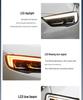 17-19 Buick Regal LED Bi-Xenon Lens Headlight Assembly with Turn Signal and Corner Light for Car Modification