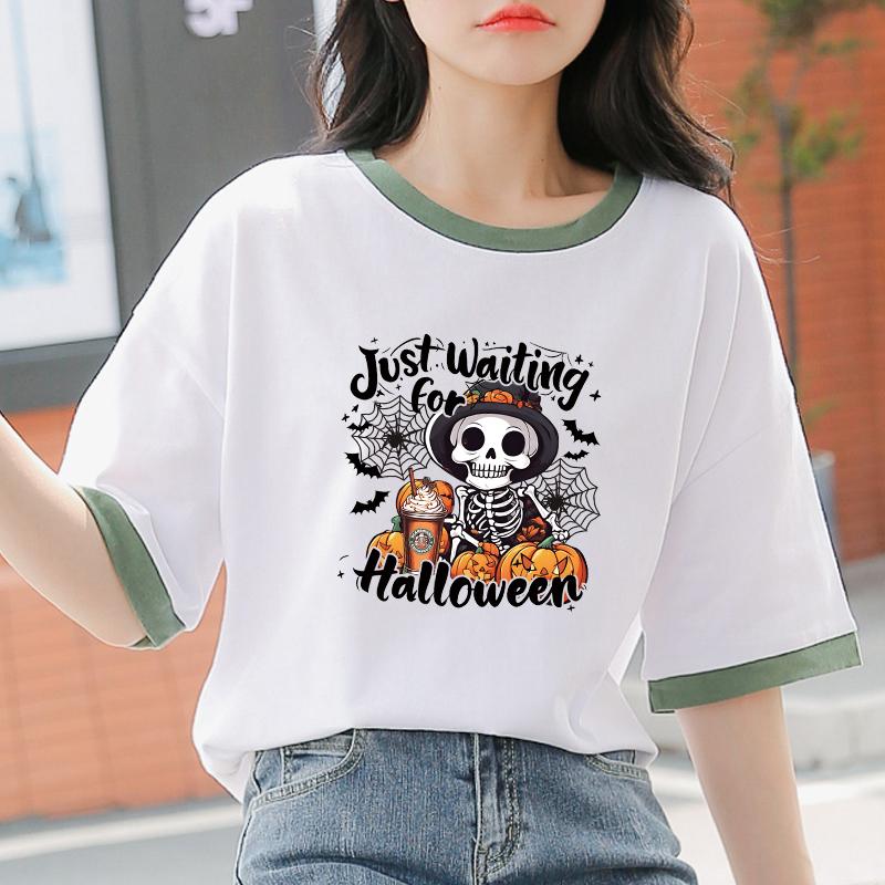 Just Waiting for Halloween Stickers To Be Applied In the Heat Pressing of Clothes, Sweatshirts, Hats, Diy Patch Clothes, T-shirts and Iron Transfer