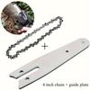 4-inch 6-inch 8-inch Chain Saw Set - Can Be Operated with One Hand for Courtyard Logging and Branch Trimming, Small Wood Cutting