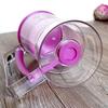Handheld Batter Funnel Separator BPA-Free Safe Materials Leak-Proof Sealing Precise Measurement 1-4 Cups Integrated Baking Funnel