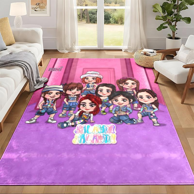 BINI Carpet Door Mat for Living Room or Bedroom Protective Mat Under Chair Office Decoration Christmas Gift Birthday Present