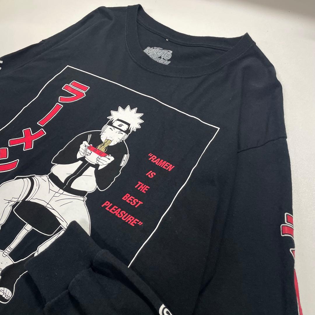 

[USED] Naruto Shippuden Ramen Ichiraku Character T-Shirt, Anime, Long Sleeve, Men s, Size L