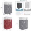 Modern Cotton Foldable Laundry Bin With Waterproof Material For Clothes And Toys